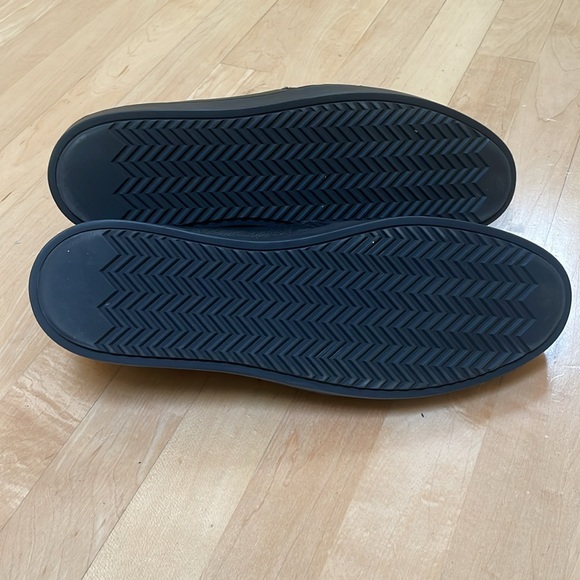 RAG & BONE Black sz. 46 NUBUCK LEATHER SLIP-ON MENS SHOES - Picture 5 of 7